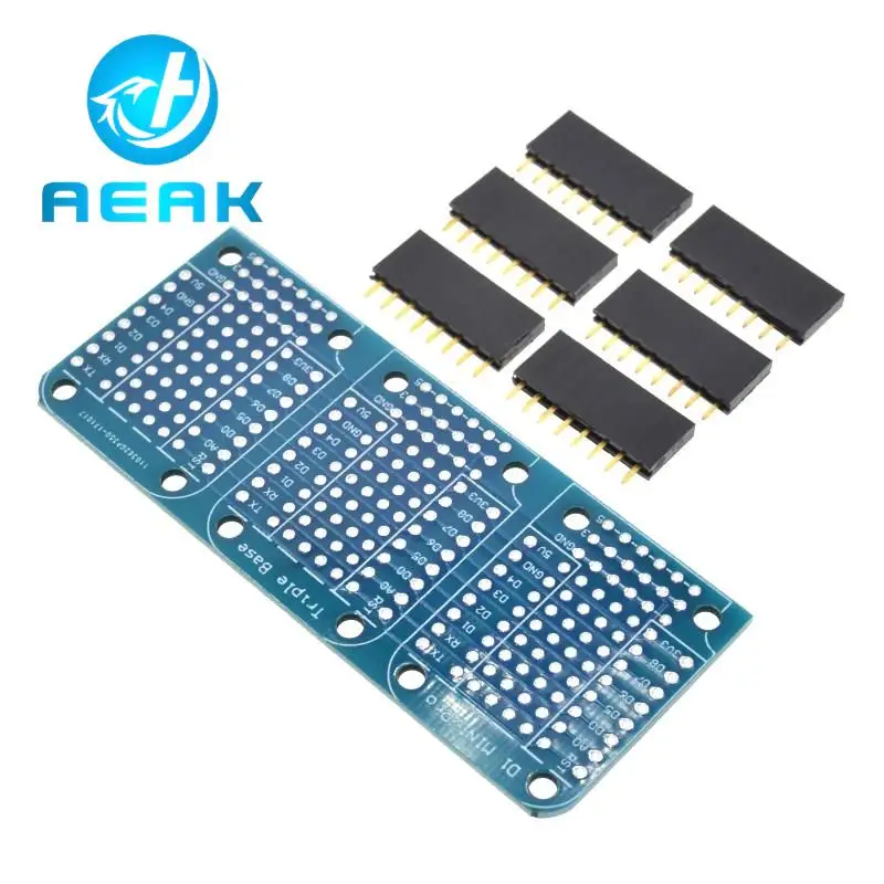 Tripler Base V1.0.0 AEAK esp8266 D1 mini For Arduino Buzzer module smart electronics