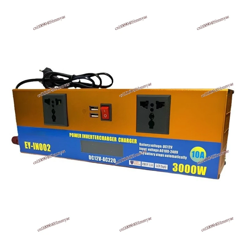 

Bidirectional Inverter INVERTER3000W+CHARGER10A Inverter Charging Machine 12V TO 220V
