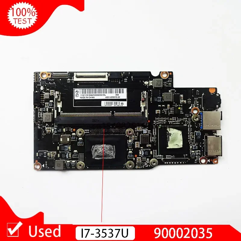 

Used For Lenovo Yoga 13 Yoga13 Laptop Motherboard FRU 90002035 With I7-3537U CPU Main Board