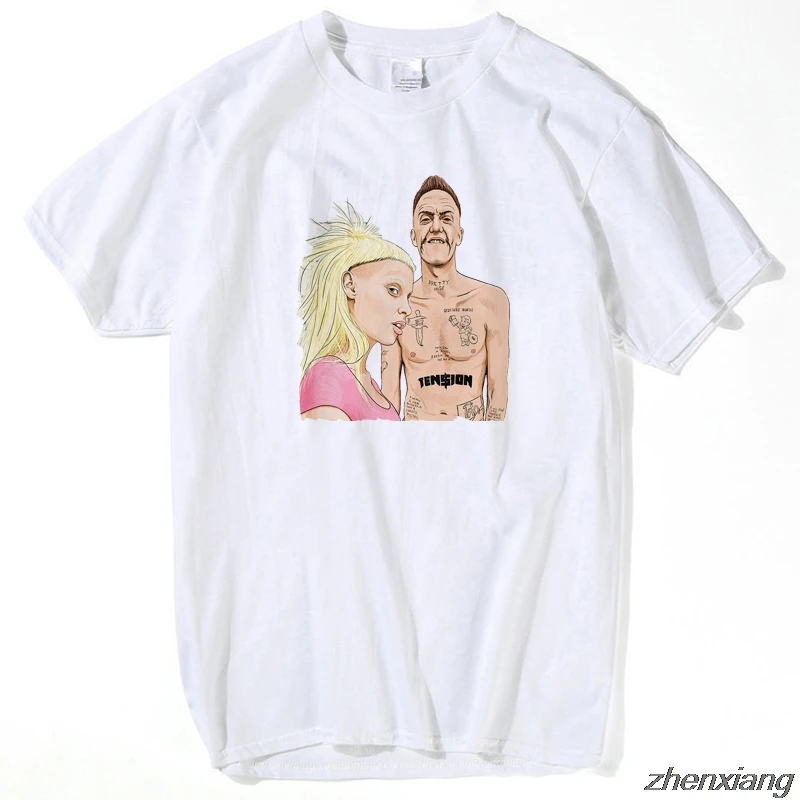 Tops Summer Cool Funny T-shirt Jasmincc Men's Die Antwoord Ninja & Yolandi Visser Fashion Quality Printing Casual 100%Cotton Tee
