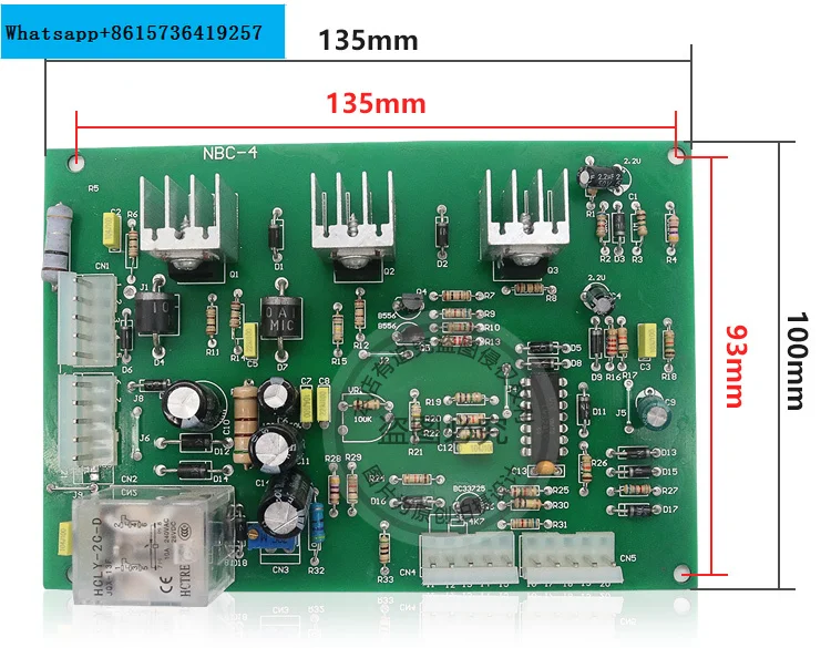 NBC NB tap type carbon dioxide gas shielded welding machine motherboard main control board circuit board CO2 circuit board