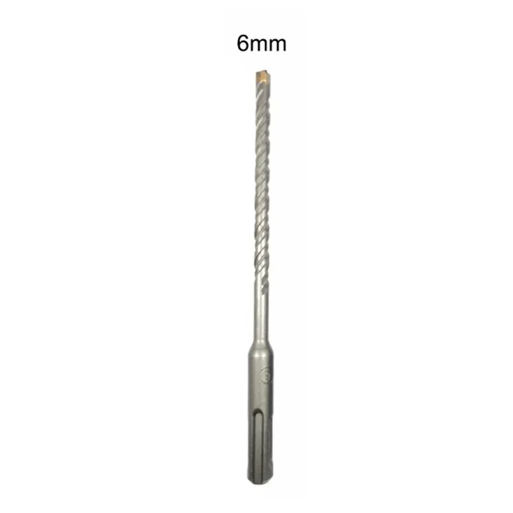 Precision Engineered Cross Tips 4 Cutters Masonry Drilling Bit 110mm Length Suitable for Cement Wood Ceramic Tile 1 PC