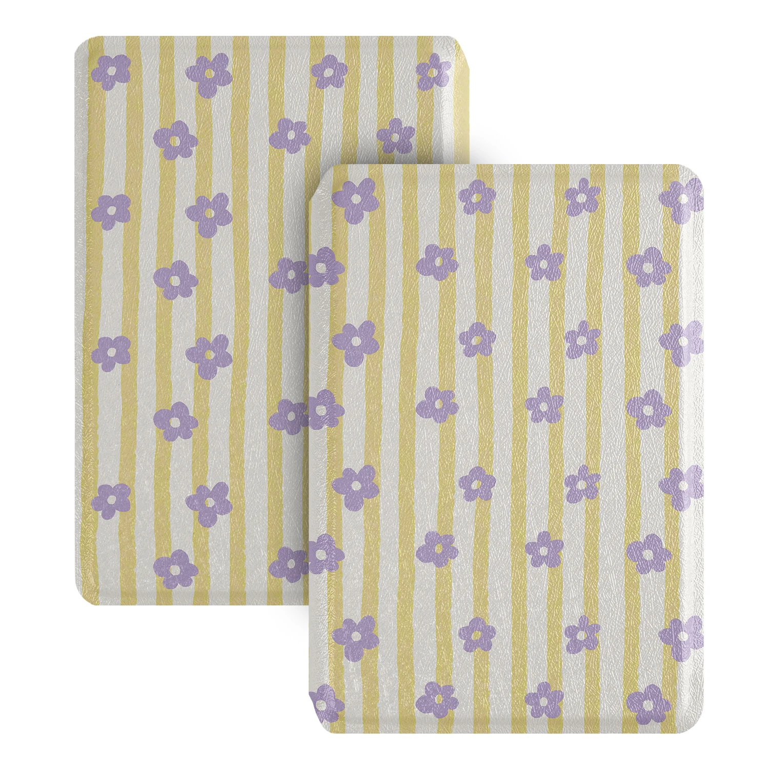 Etui Murmole Floral Stripe z magnetycznym mocowaniem, pasujące do XTEINK X3 X4, przezroczysta tylna obudowa TPU, ochronna nakładka typu folio. — zdjęcie produktu 7