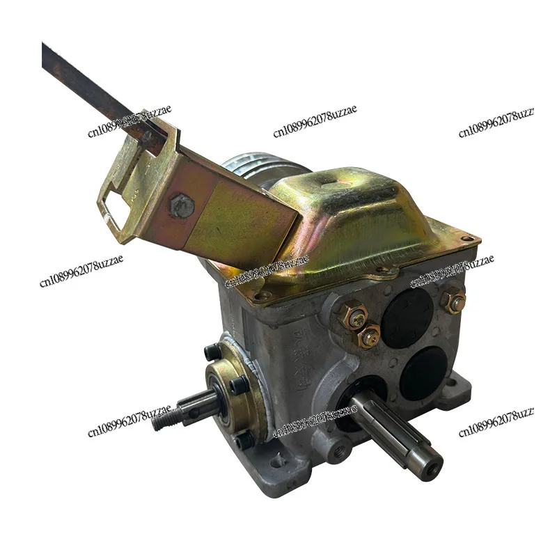 Die-casting Aluminum Three-gear Reducer Agricultural Machinery Reducer Gearbox Three-gear One-step Gearbox