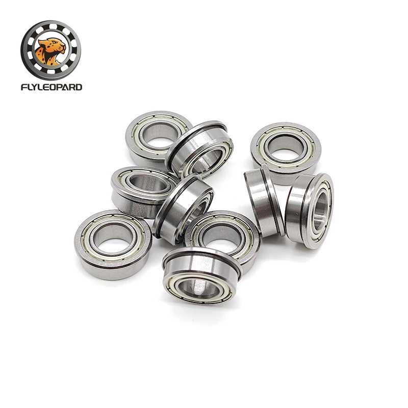 

5Pcs F63800ZZ 10*19*7mm flange deep groove ball bearing F63800 F63800Z 10x19x7mm Flanged bearing