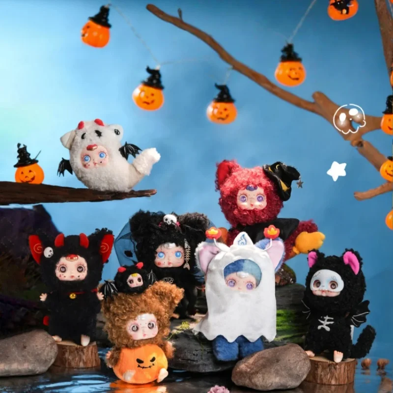 

В месте Хэллоуин Ночь Эльф Молочные Конфеты Плюшевая Слепая Коробка Игрушка Модная Эльф Вечеринка Праздничный Подарок Для Девочек Подарок-сюрприз