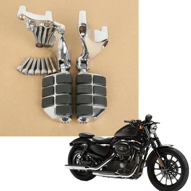 

Для Harley Sportster XL 883 1200 железные 2014-2017 мотоциклетные колышки + Кронштейны аксессуары для мотоциклов