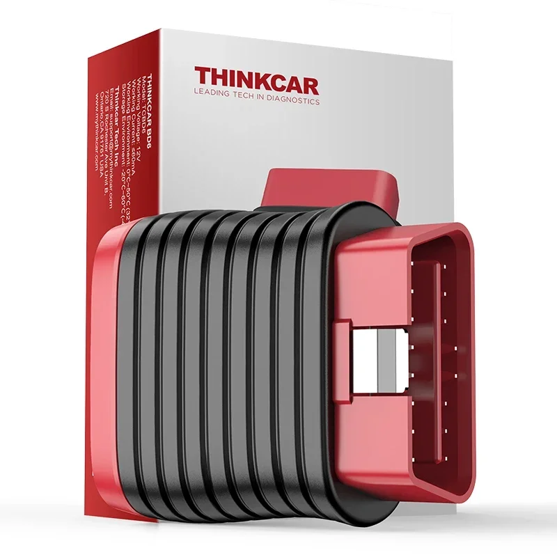 THINKCAR BD6 obd2 Scanner Bluetooth Diagnostic Tool Full System Diagnosis 5 Reset Function Scan Tool Lifetime Free for All Cars