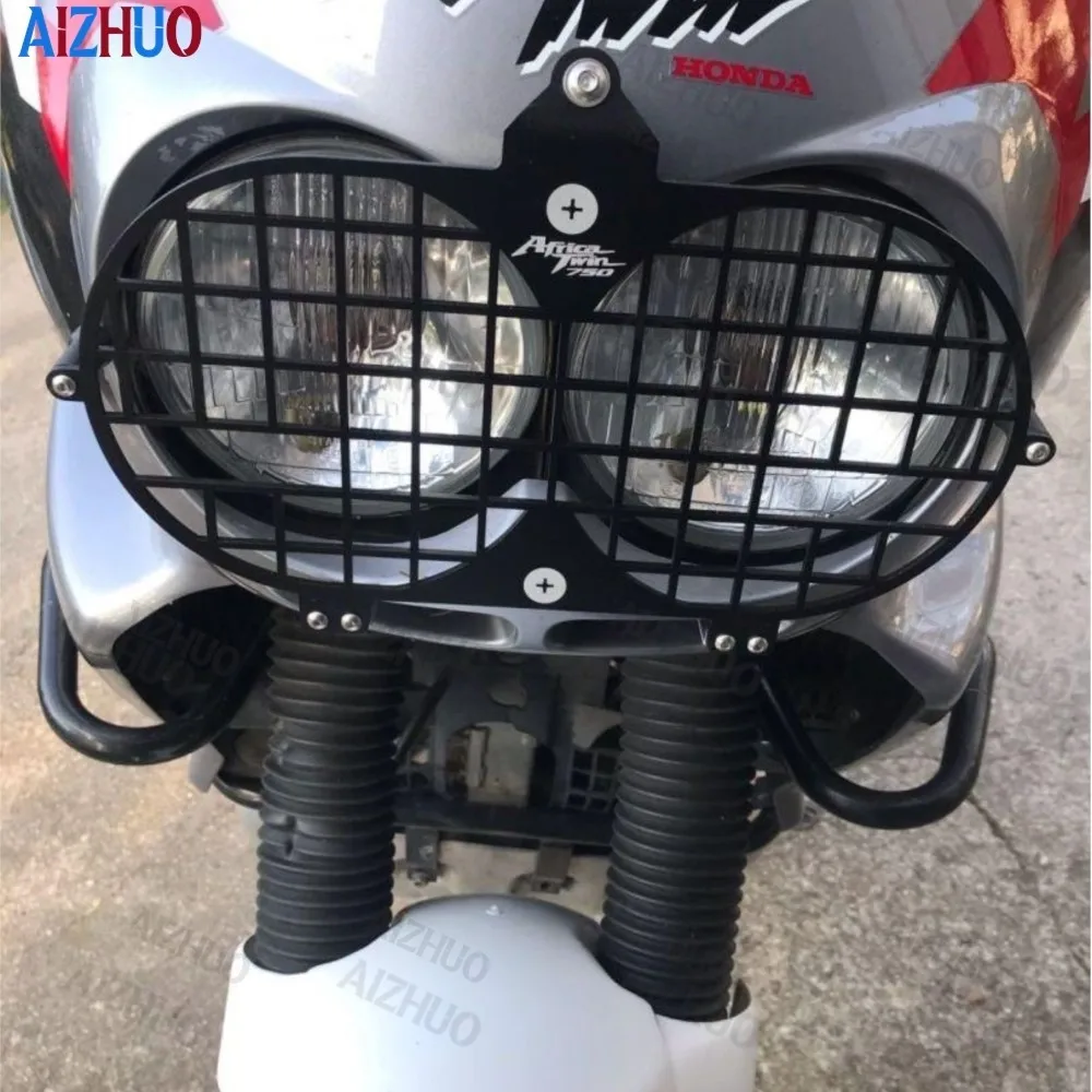 

XRV 750 For Honda XRV750 AfricaTwin 2002 2021-1996 1997 Africa Twin Motorcycle Headlight Guard Grill Cover Head Light Protector