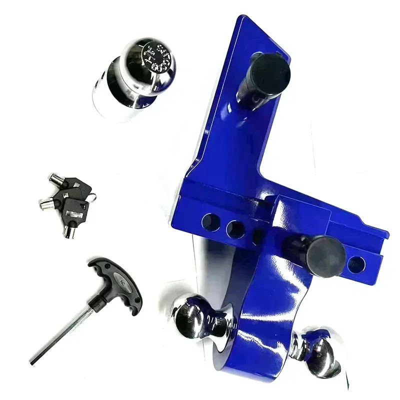 

Trailer arm blue 2.5inch-6inch three-ball head car pickup for traction