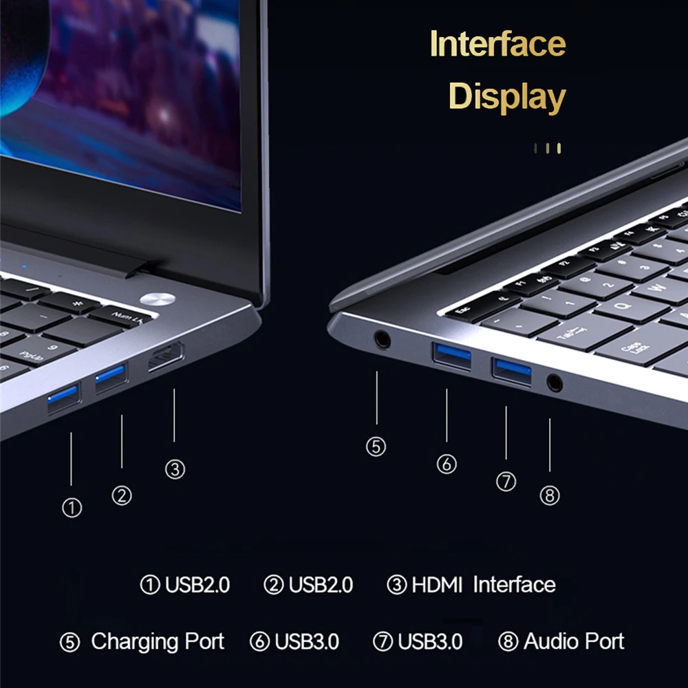 Ordinateur portable de jeu Windows 11 avec clavier rétro4.2, 15.6 pouces, Intel Core i7 1185G7 11e, Isabel NVIDIA GeForce MX450, 32 Go DDR4, 1 To SSD