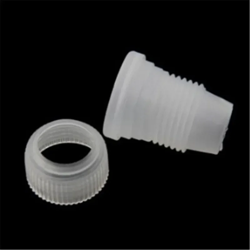 2Pcs/Set Cream Nozzle Coupler Icing Piping Bag Converter Dessert Decorators  Adaptor for Cupcake Cake Decorating Tools