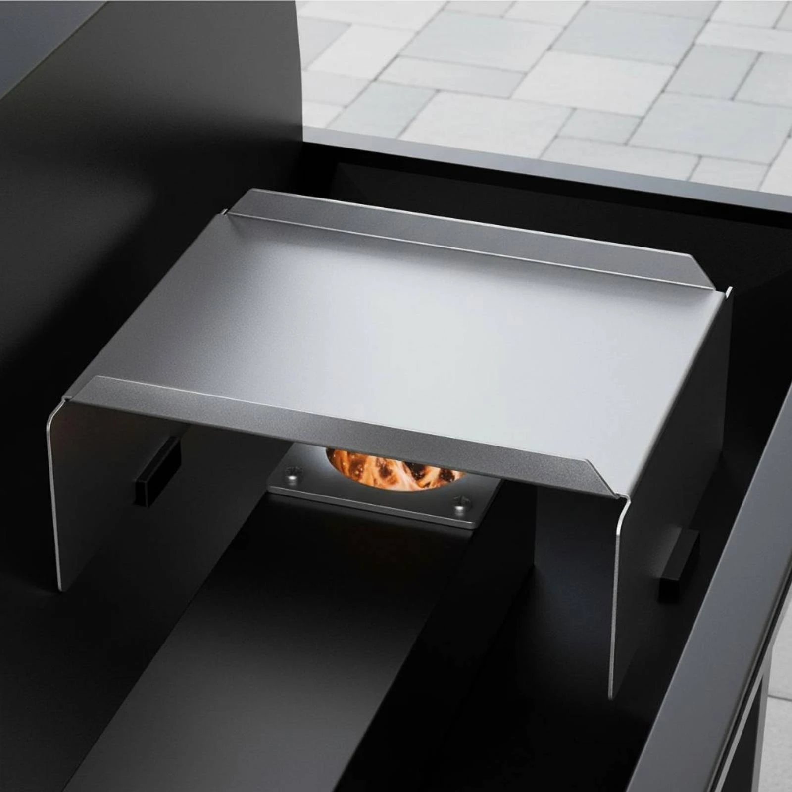 Grill Heat Heat Spreader Flat Stainless Steel Heat Heat Spreader Flame Tamer Metal Rectangular Grill Panel Burner Protection