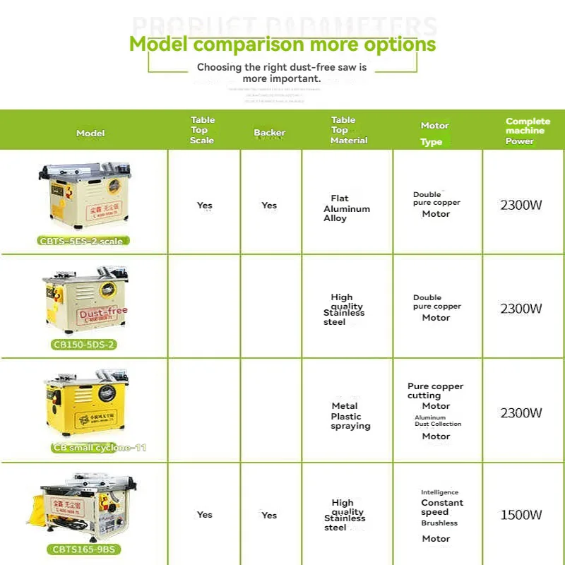 Chenba multifunctional solid wood floor electric saw oblique cutting push table saw