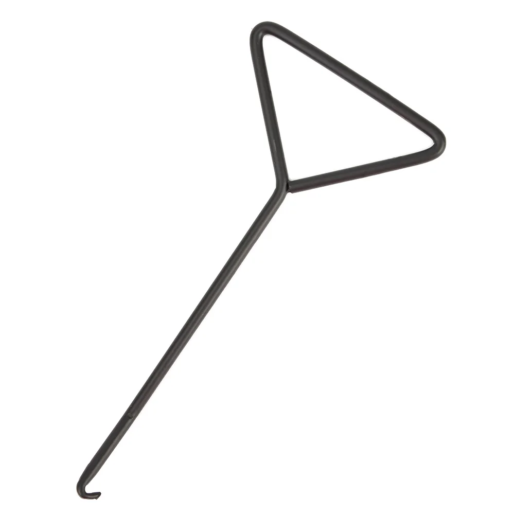 ท่อไอเสียท่อฤดูใบไม้ผลิ Hook PULLER เครื่องมือรองเท้าฤดูใบไม้ผลิ T-Handle สีดําเบรค Drum Hook PULLER ยาวนานใช้สปริงเหล็ก
