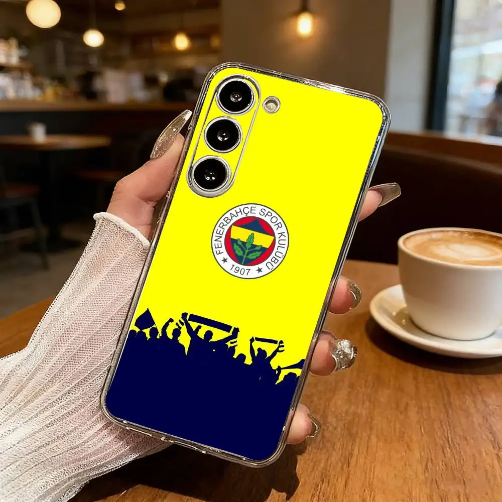 Turkey Fenerbahce-E Phone Case For Samsung S25,S24,S21,S22,S23,S30,Ultra,S20,Plus,Fe,Lite Transparent Cover