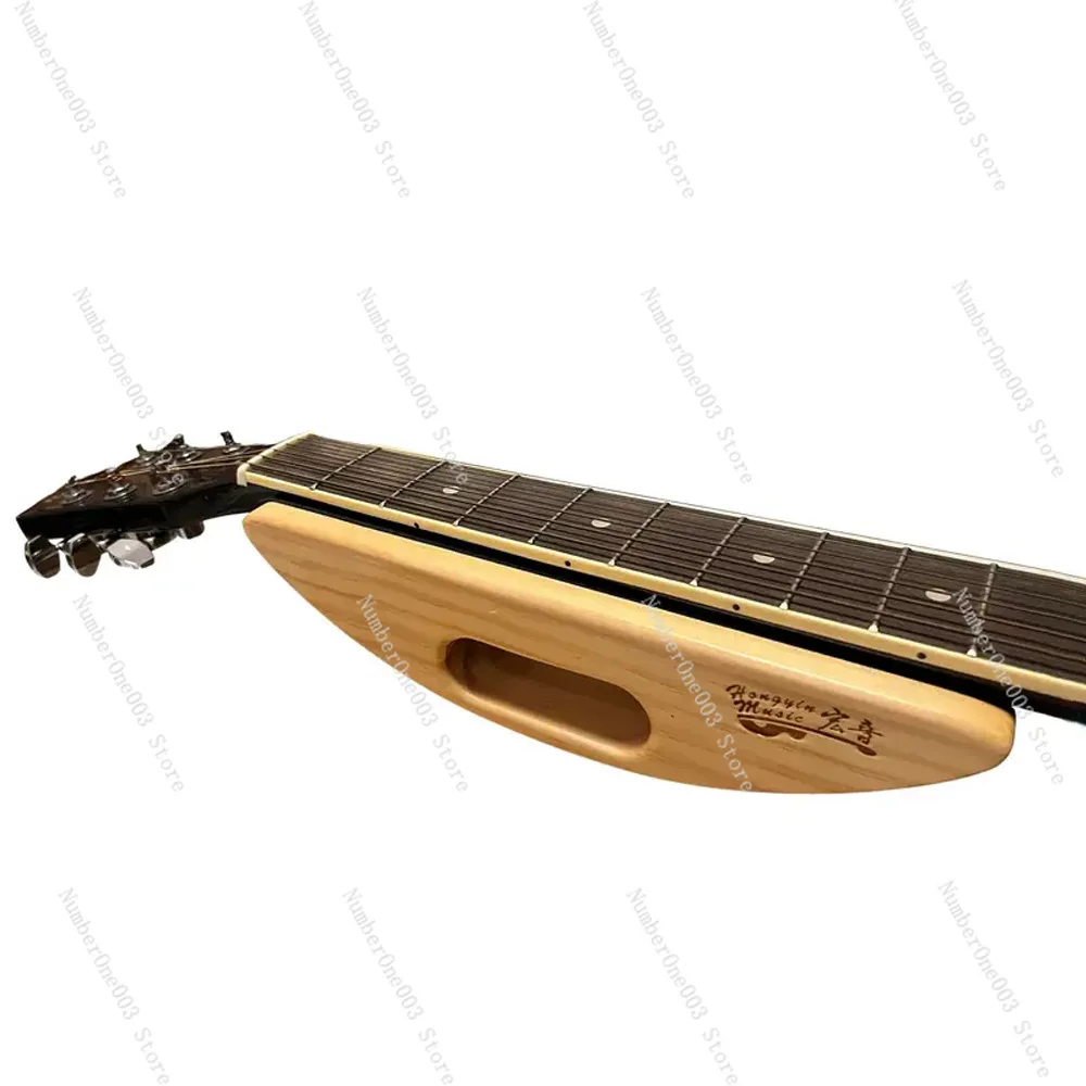 

Wood Electric Guitar Semicircular Wooden Guitar Neck Bracket, Neck Pin Silk Repair Guitar Repair Tools