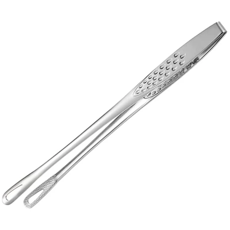 AY03-Kitchen Tweezer Tongs,Extra-Long Stainless Steel Tongs With Precision