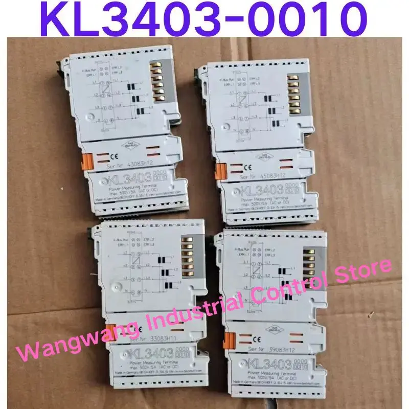 

Second-hand test OK ，Module KL3403-0010