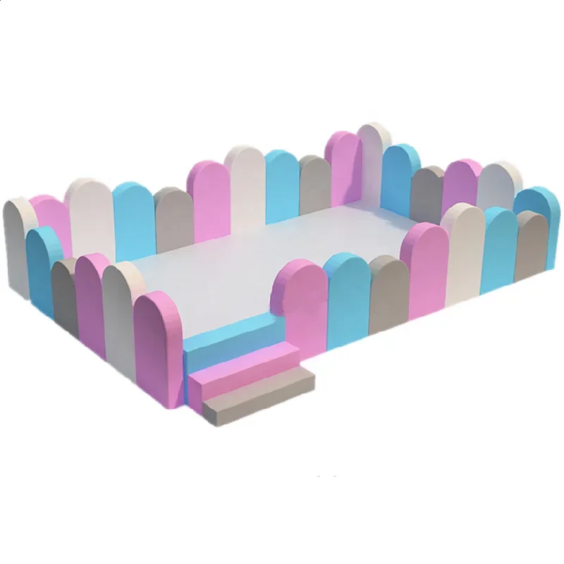 Fashion Safe multi color Kids soft play fence sponge Fence for home