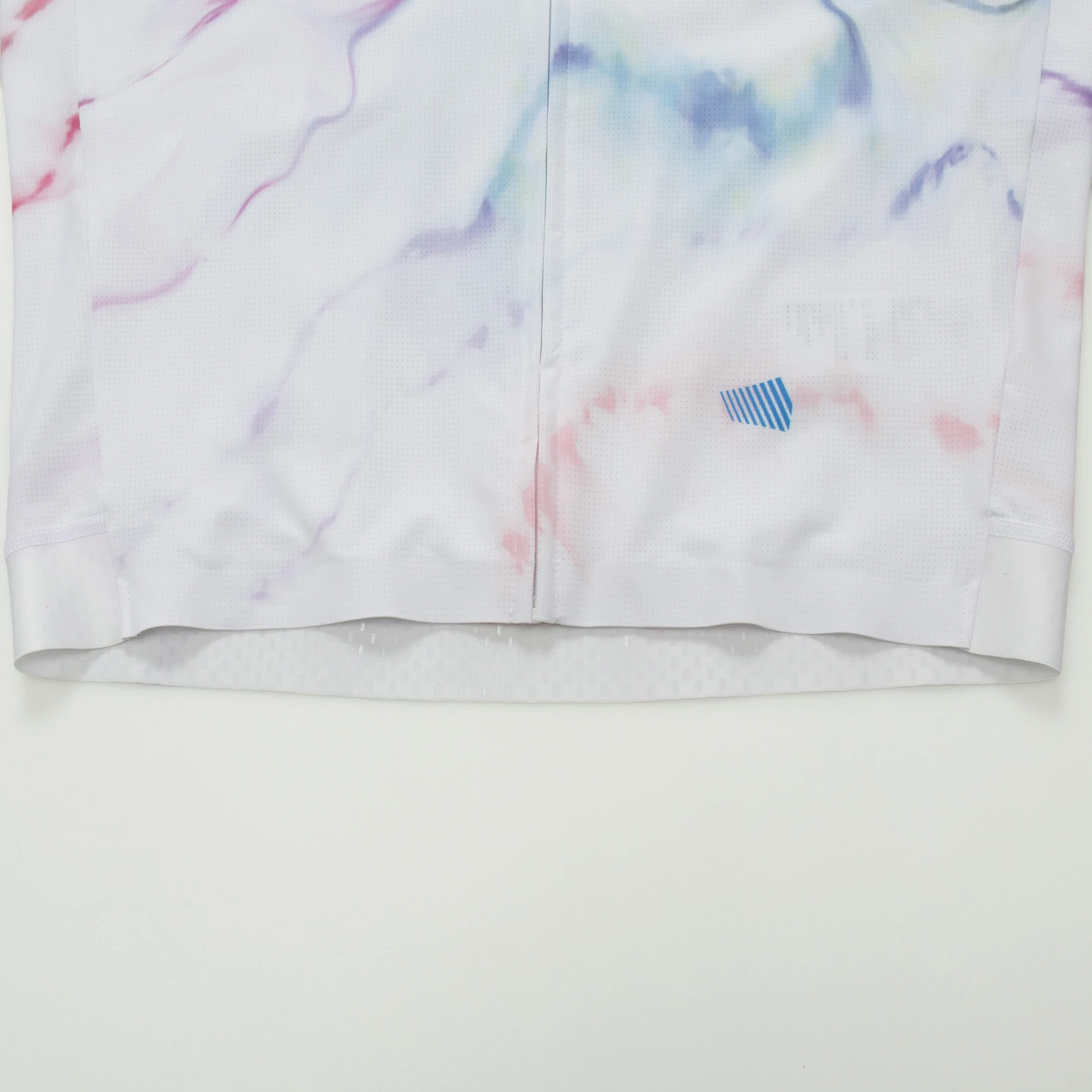 YKYWBIKE Herren Radtrikot Aerodynamisches Kurzarm-Shirt für Sommer-Rennradfahren Fahrradtrikot Kragenloses MTB-Bekleidung – Detail 9