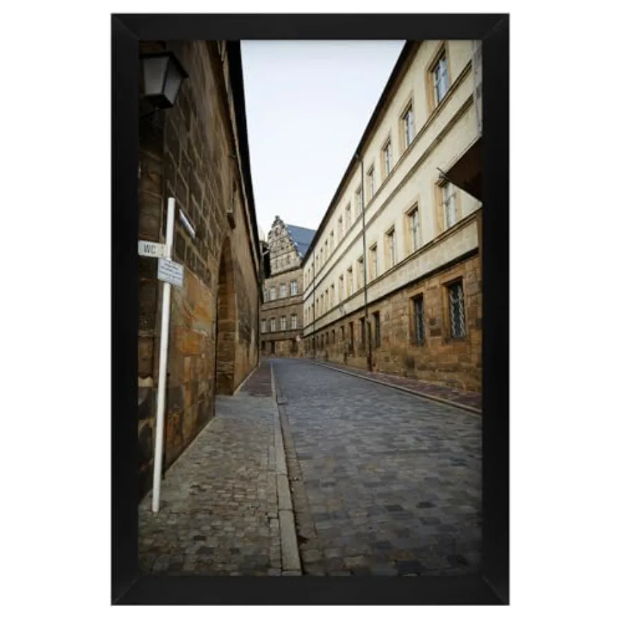 

Фоторамка из массива дерева 16x24 с закаленным стеклом - горизонтальная и вертикальная для настенного размещения - отлично подходит для свадебных фотографий и семейных портретов