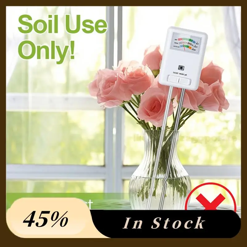 

2025 Trend3-In-1 Soil Meter Moisture Light And PH Tester For Indoor Outdoor House Plants Garden Lawn Farm No Battery Needed