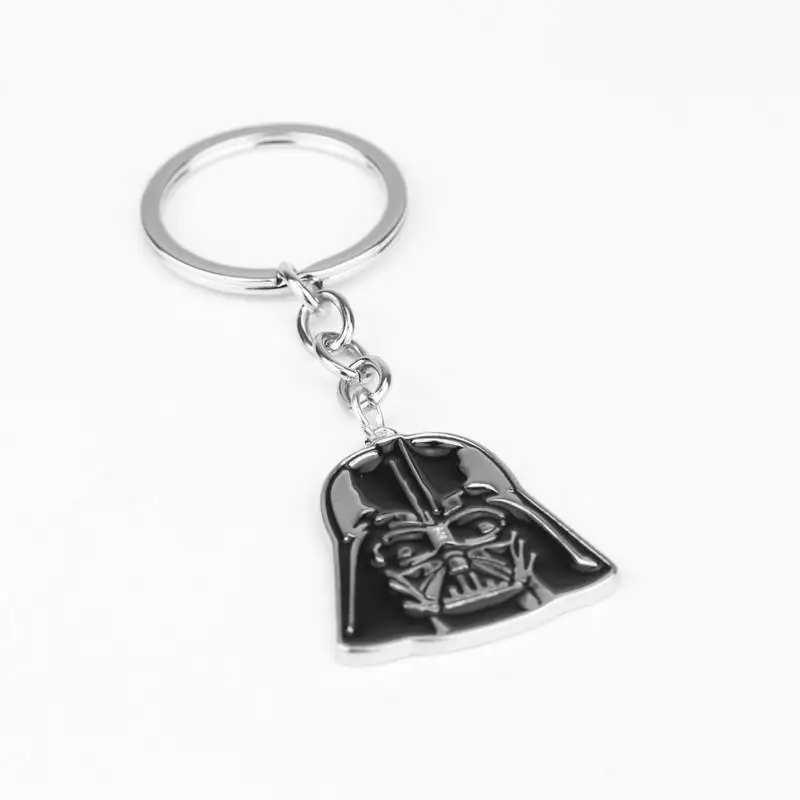 Disney Star Anime Figure Darth Vader Keyring Metal Alloy Keychain For Children Gift Key Chains