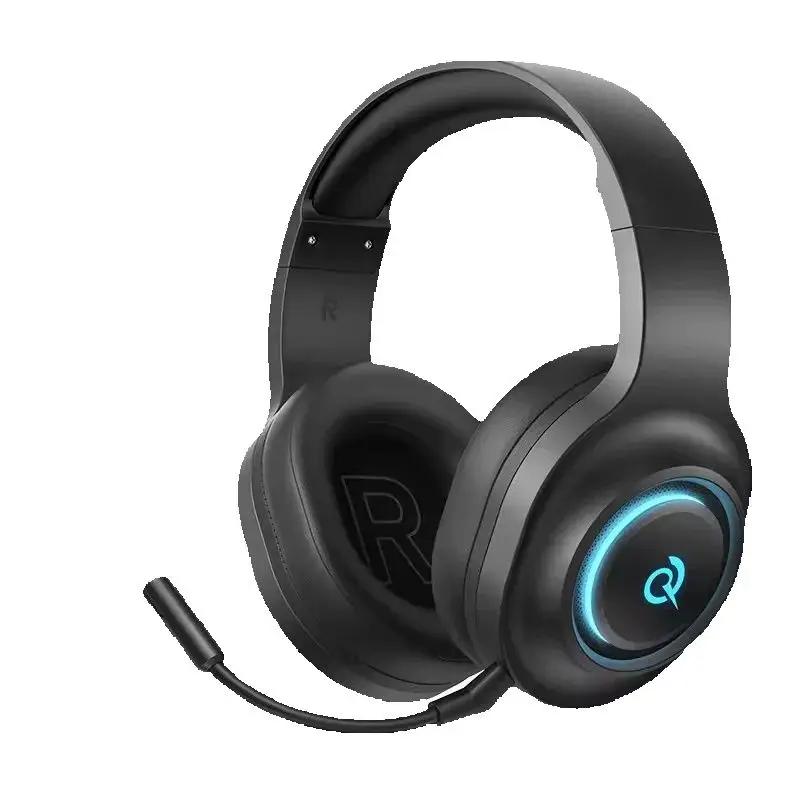 

Heroad V200 Gaming Over Ear Headphone Wireless Bluetooth 6.0 with Mic 50mm Driver 7.1 Surround Sound Dynamic EQ RGB Game Headset