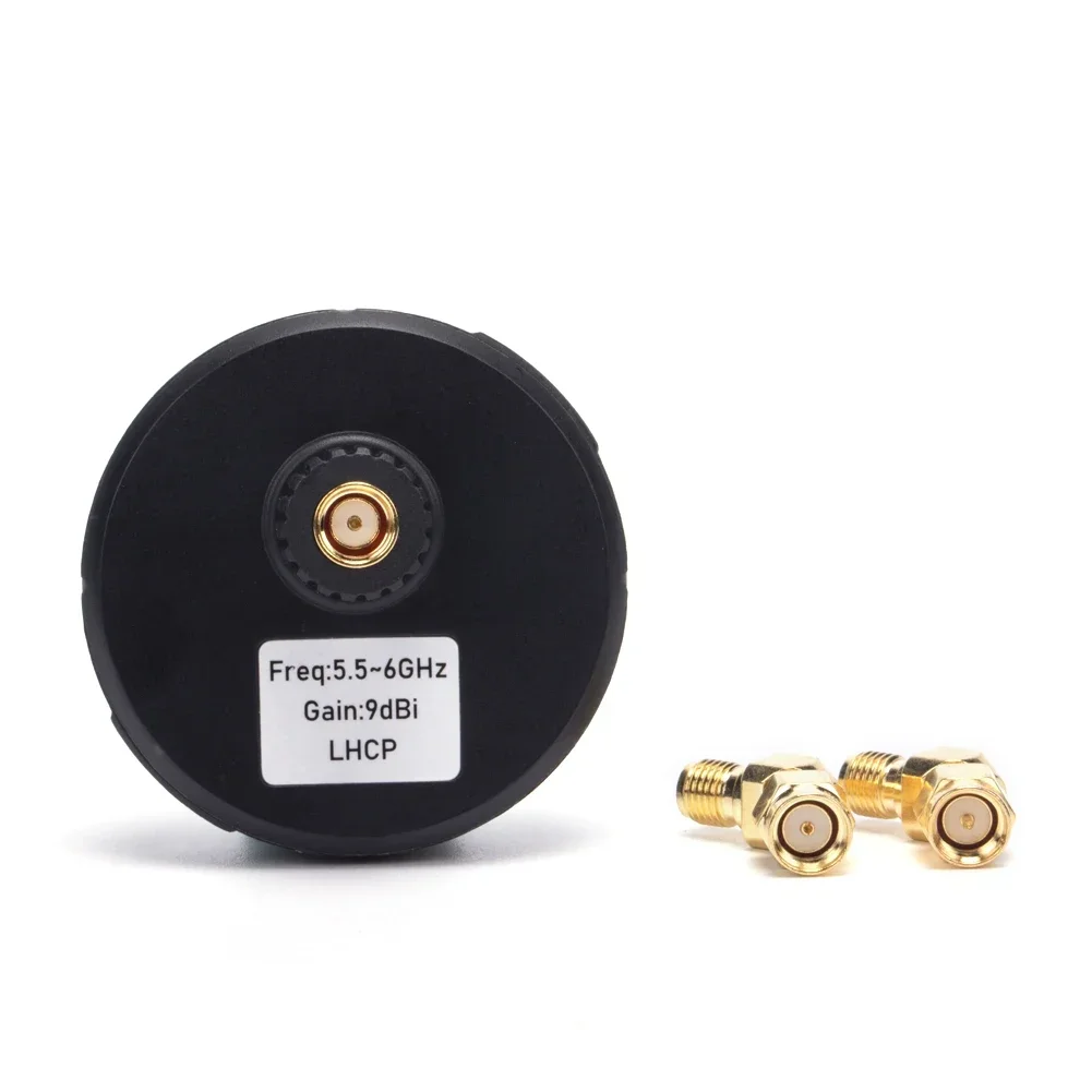 IFlight Pigeon 5.8G Circulaire Polarisatie Directionele 9dBi Gain FPV Patch Antenne RP-SMA LHCP RHCP met 2 STKS 45 Graden Adapter