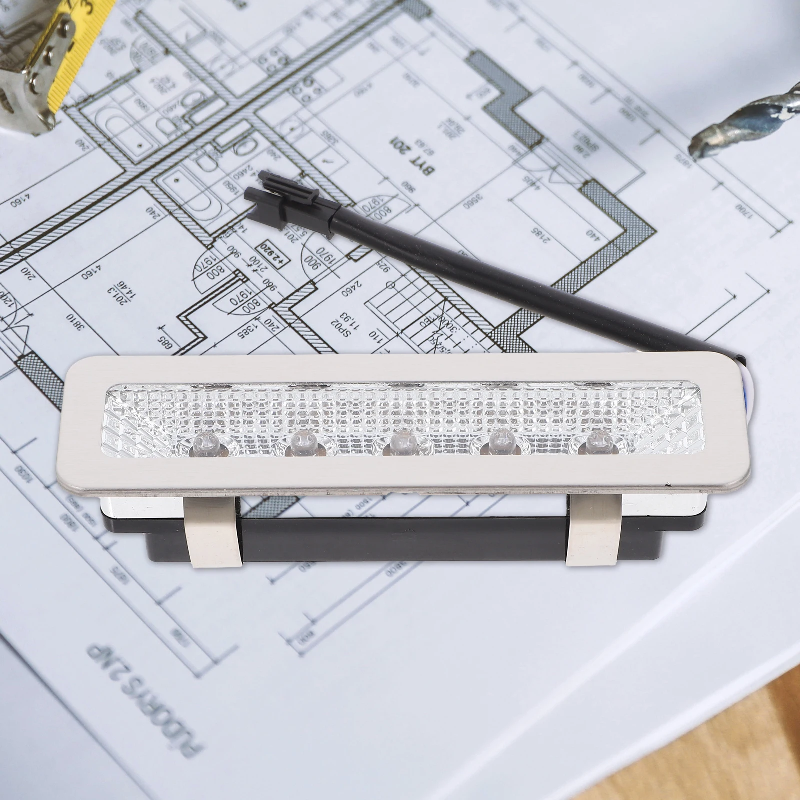 Range Hood Light LED Replacement Bulb High Brightness Energy Saving Lamp Kitchen Hood Lighting Tool Circular Square