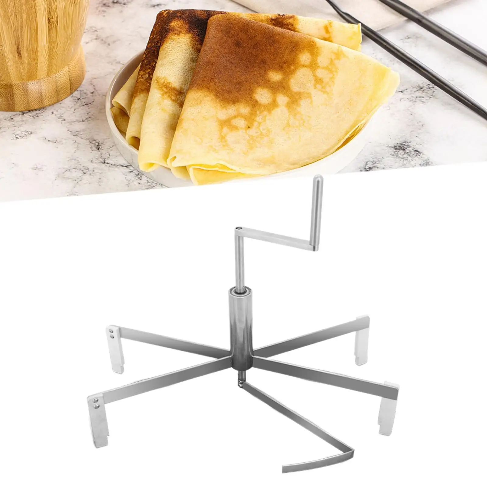Crepe Maker Crepe Making Spreader for Burritos Pancake Taco Tortilla Batter