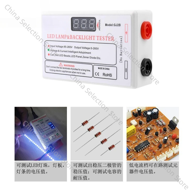 LED Tester GJ2C LCD TV Monitor Backlight Light Bar Bead Detector Tool