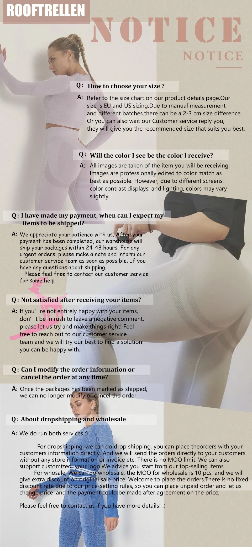 Rooftrellen Frauen Hohe Taille Leggings Fitness Damen Sexy Bubble Butt Gym Hosen Sport Workout Leggings Push-Up Fitness Leggings – Detail 31