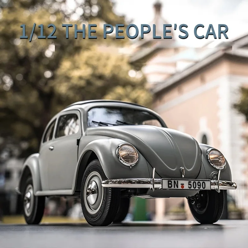 Fms 1/12 Beetle Civil Edition Painting Vintage Simulation Car Model Electric Remote Control Rc Climbing Car Children's Toy Gift