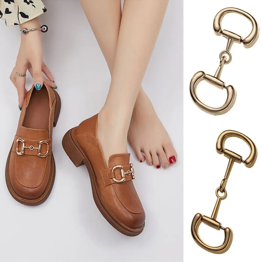 Fashion New Style Alloy Shoes Buckles Special Metal Buckles Chain for DIY Shoes Bag Garment Hardware Decoration Accessories