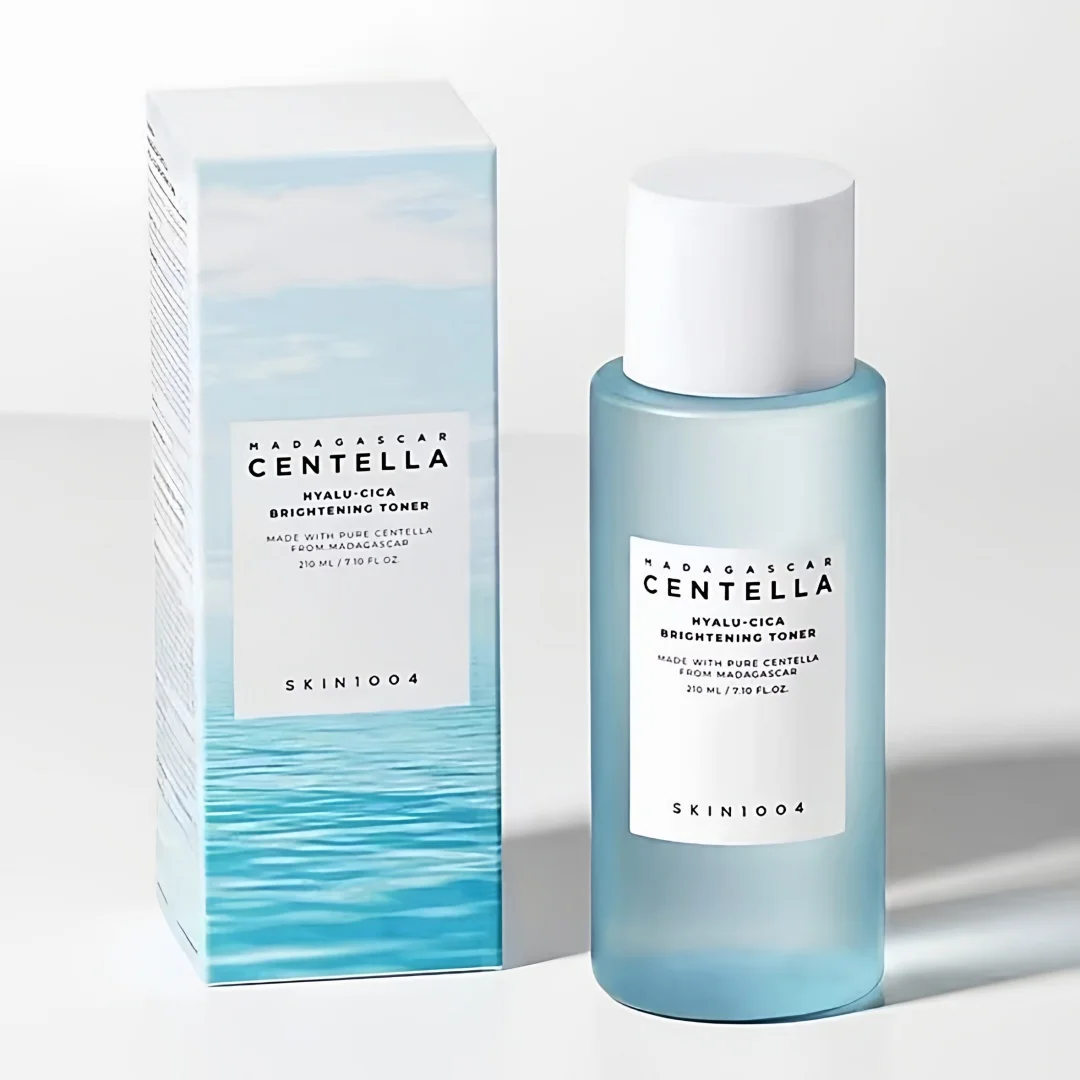 Tónico Equilibrante Hyalu-Cica de SKIN1004, Tónico Coreano con Ácido Hialurónico y Esencia de Centella Asiática, Cuidado Calmante, Exfoliante Suave, Reafirmante de la Piel