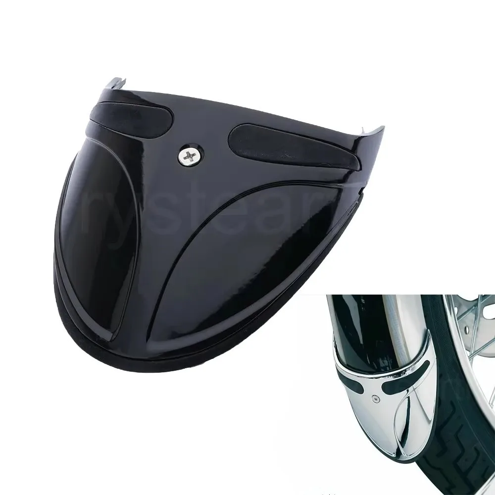 

Motorcycle Front Fender Extension/Tip Mud Flap Trim Narrow Fit For Harley Dyna Softail FXST XL FXDWG FXR Sportster 883 1200