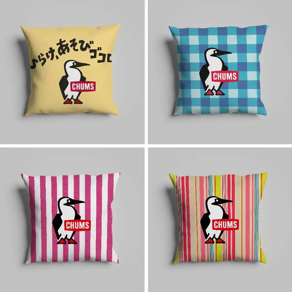 

Design C-Chums-s Pillow Case Pillowcase For Car Pillows 60x60 Cushions Luxury Double Sided Cover Home And Decoration Sofa 30x30