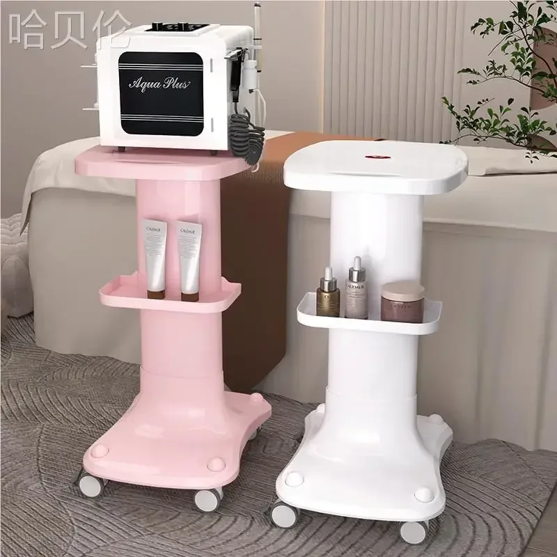 Carrito Estético Portátil - Auxiliar para Cosmetólogos, Médicos, Spas, Salones de Belleza, Servicios de Pestañas, Carrito Profesional Práctico