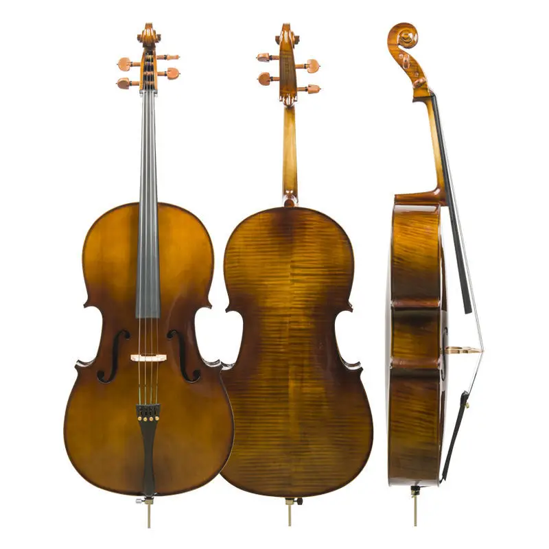 brand Cello Christina C04 handmade Maple solid wood Cello 4/4 Italian vintage oil varnish instrument professional Cello