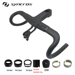 Syncros Multiple Colour  road carbon Handlebar Stem -11 ° 90-130mm bike farme  bicycle parts use 28.6mm 31.8mm carbon fork