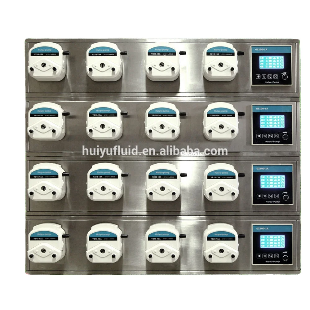 

4 Channels Peristaltic Pump Bottle Filling Machine