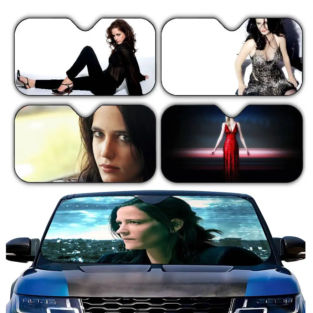 

E-Eva G-Green Car Sunshade Curtains Driving Car SunShade Windscreen Cover Shade Car SunShade UV Rays Sun Visor Protector