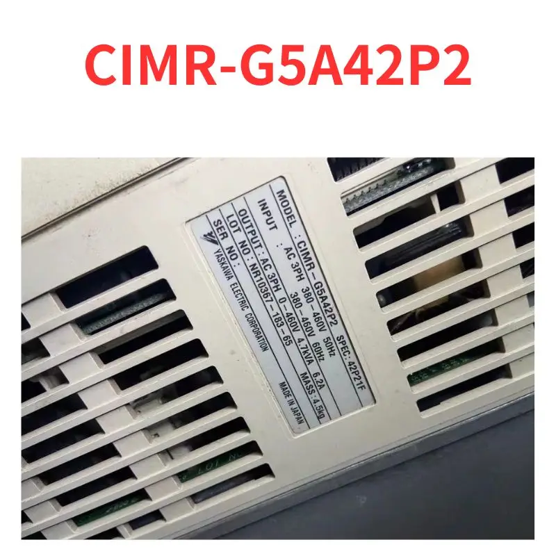 

90% new CIMR-G5A42P2 frequency converter tested OK