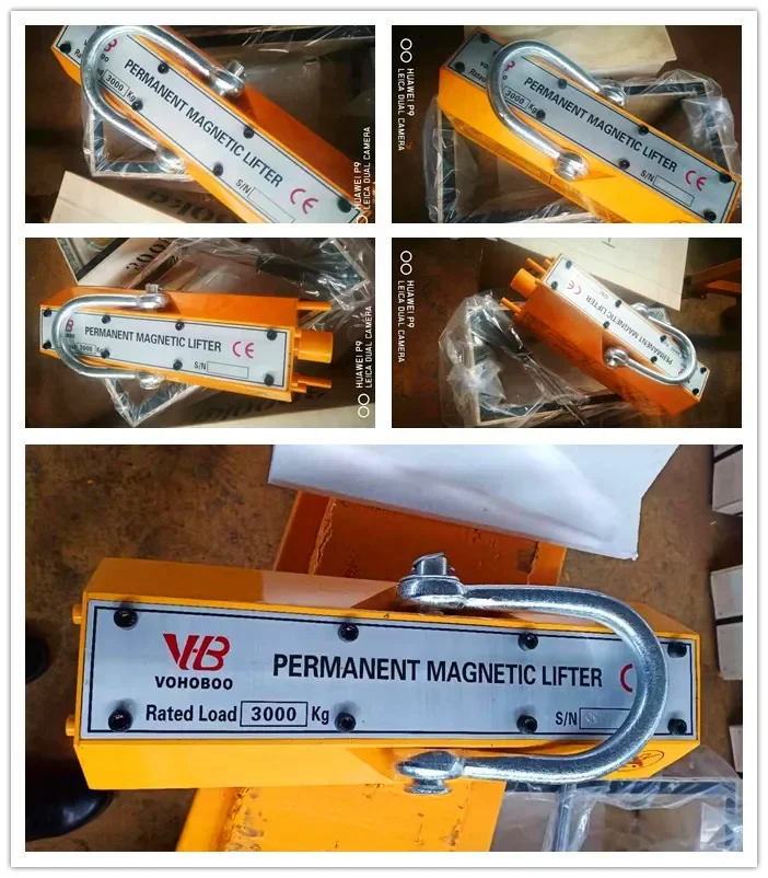 Handelsversicherung 1 Tonne 2 3 4 Tonnen permanenter magnetischer Heber mit Hebemagnet