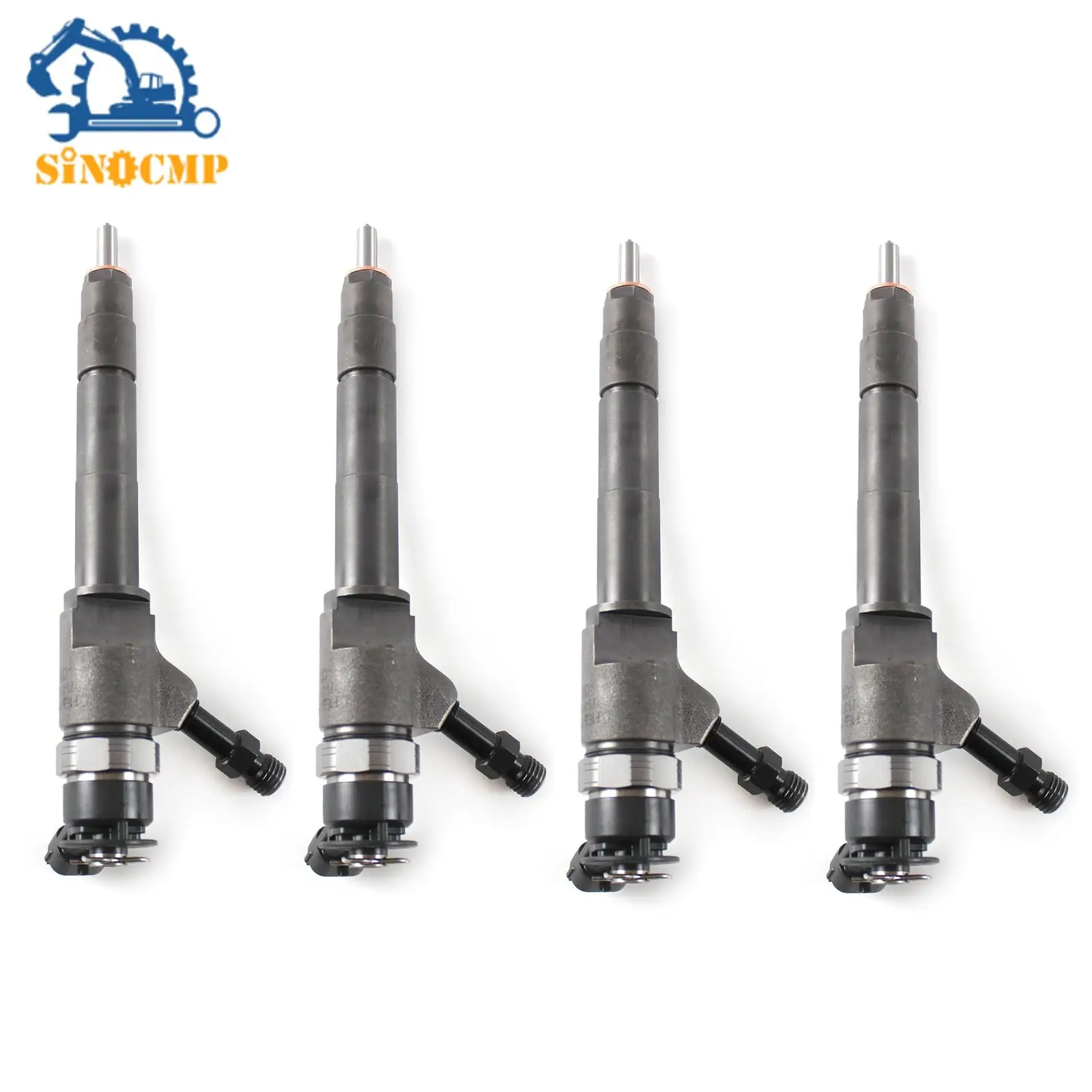 4Pc Diesel Injectors 0445110250 30637375 30731567 30750283 30750282 0986435123 For FORD Ranger MAZDA BT-50 WLAA13H50 WLAA-13-H50