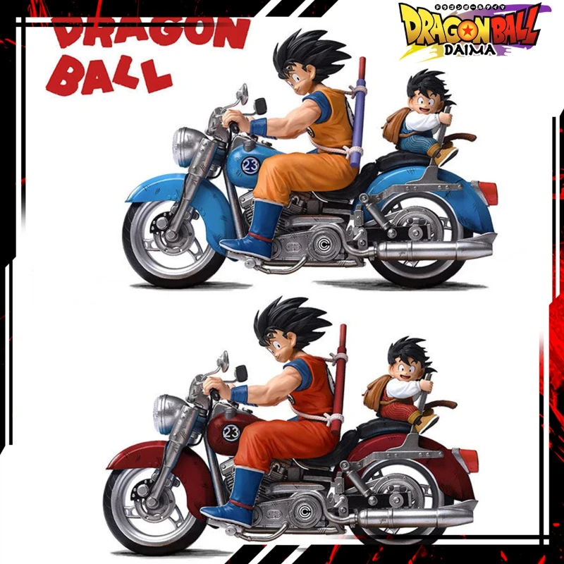 

Новая фигурка Гоку из аниме Dragon Ball, Сон Гоган, Гоку, фигурка для коллекционирования, DBZ, отец и сын на мотоцикле, 15 см, ПВХ, коллекционная модель, подарок
