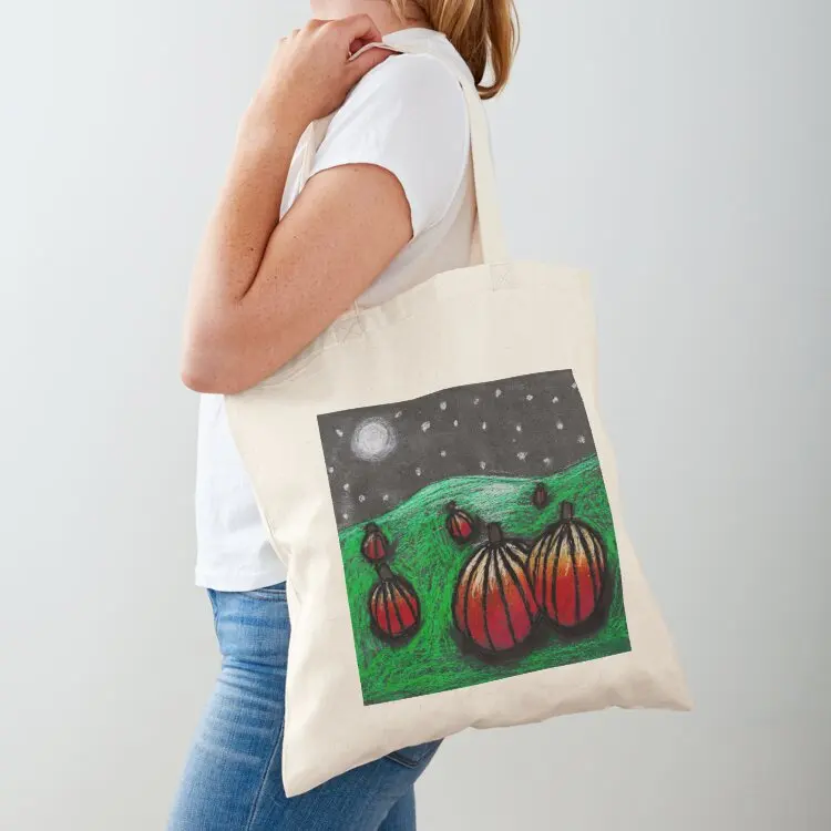 

The Pumpkin Patch at Night Tote Bag shoping bag Women bags shopper bags for women hand bags