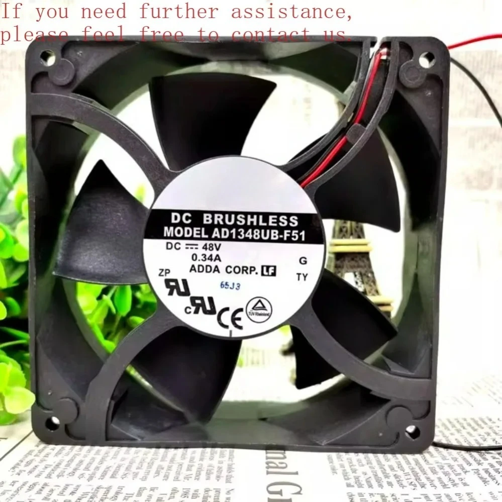 12738 AD1348UB-F51 48V 0.34A Inverter Industrial Control Cooling Fan For ADDA（002）